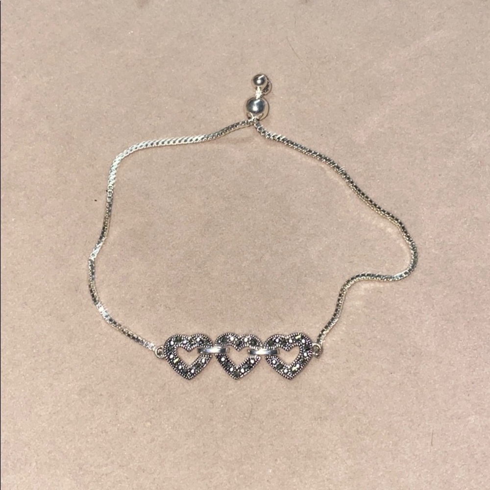 3 Heart Bracelet